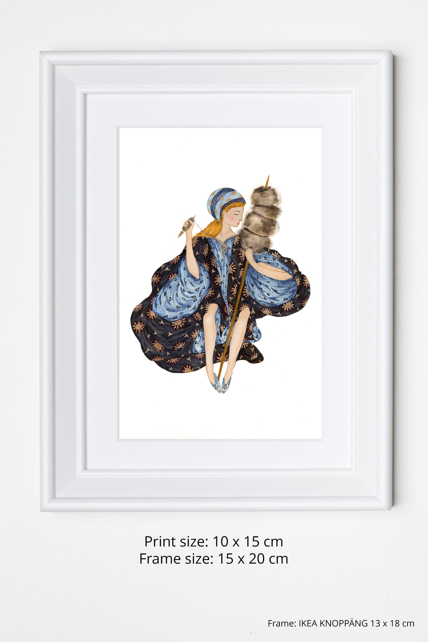Woman with wool (216)