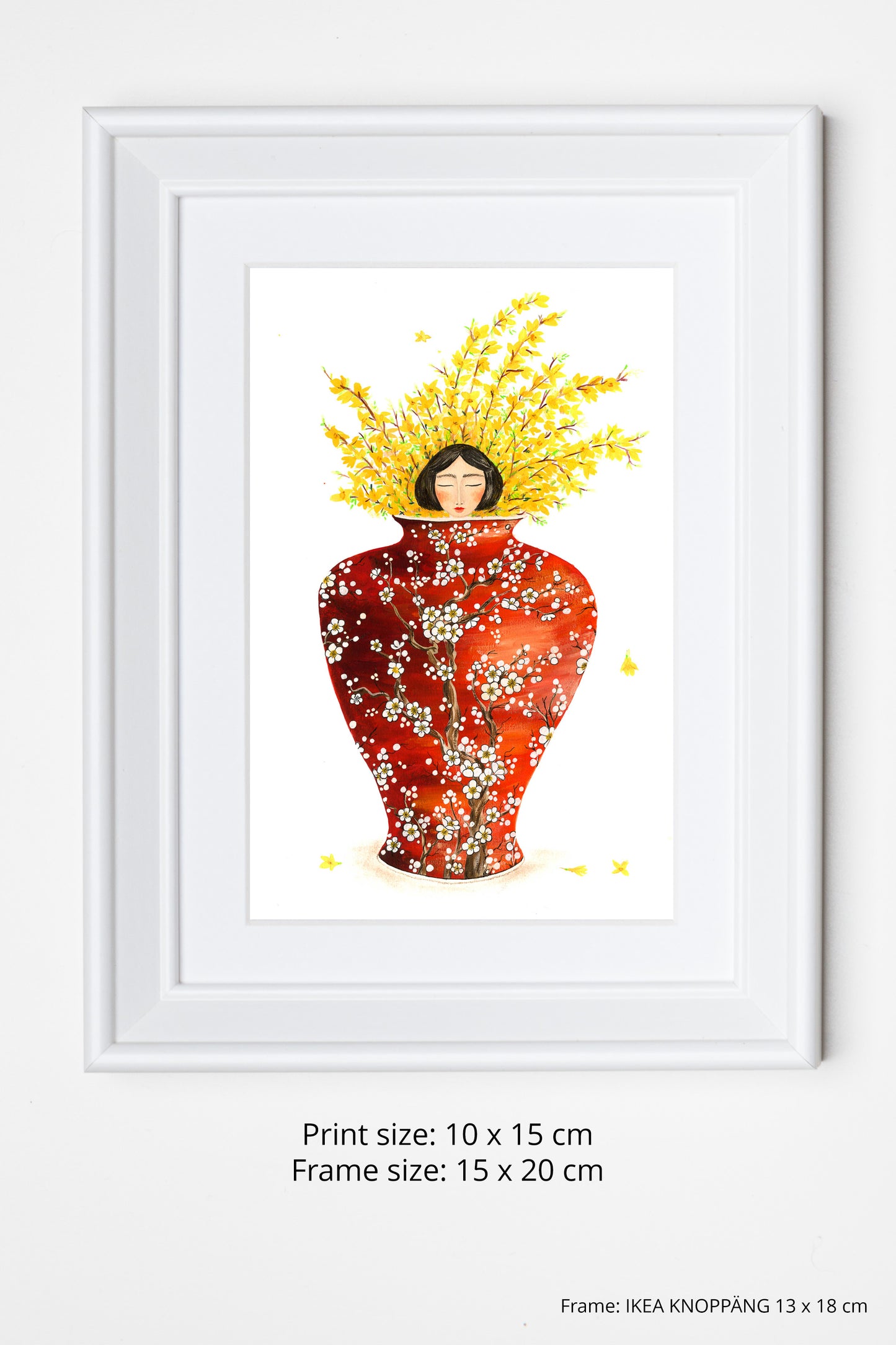 Red Vase (687)