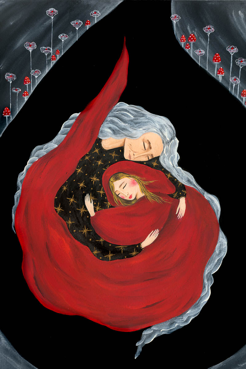 The Soothing Embrace of a Grandmother (751)
