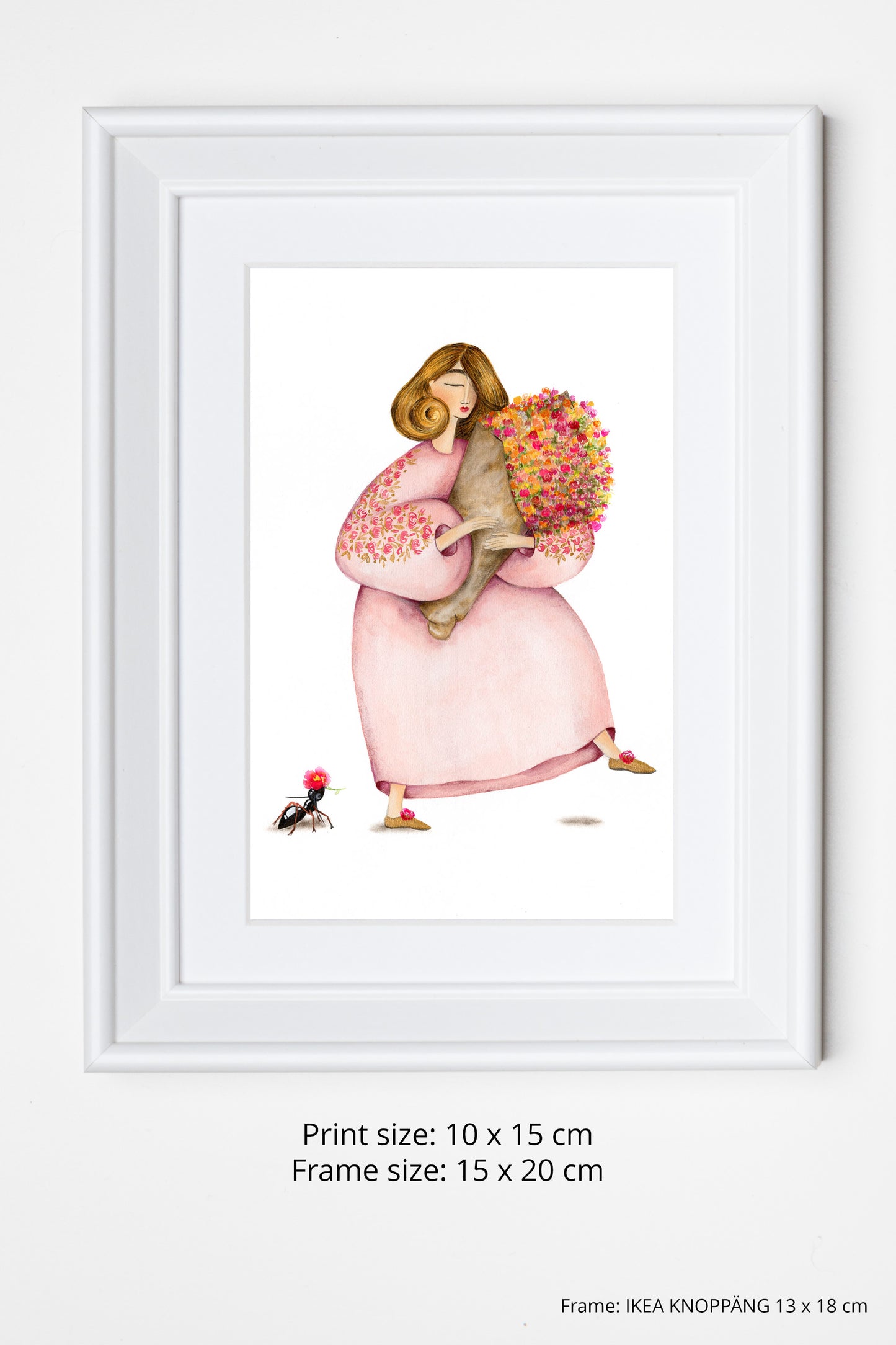 Mrs. Dalloway said she would buy the flowers herself (596)