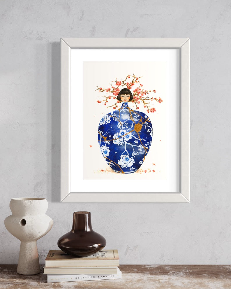 Blue Kintsugi (677)
