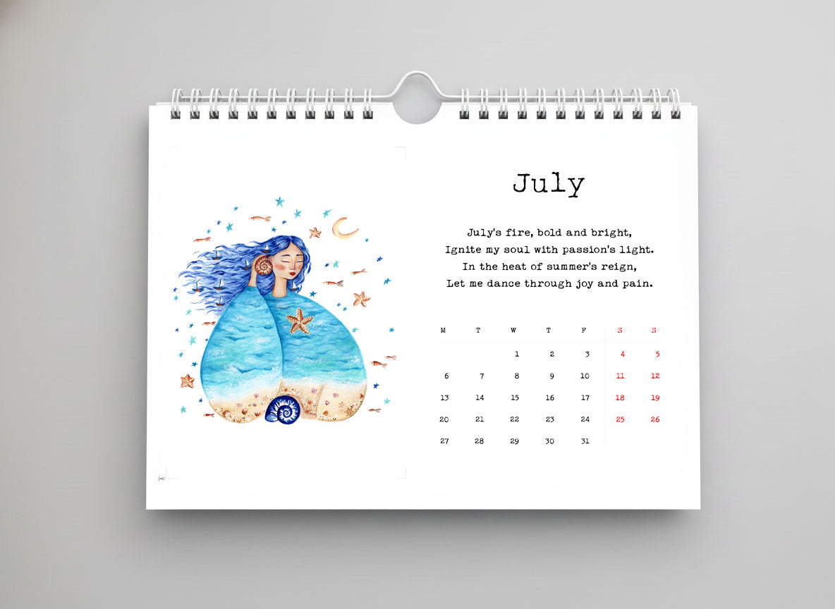 Calendar "Year Ladies"